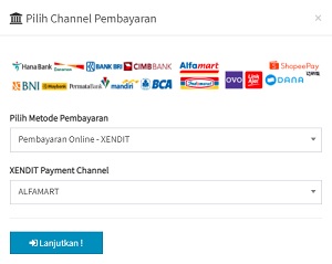 Pembayaran Melalui Alfamart